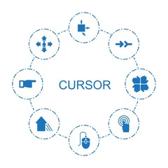 Poster - 8 cursor icons