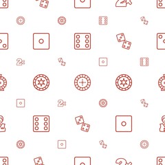 Sticker - bet icons pattern seamless white background