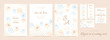 © ingara - Floral Wedding Invite in Pastel Colors.