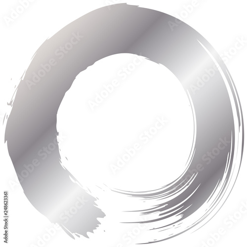 手書き 丸 円 筆文字 Stock ベクター Adobe Stock