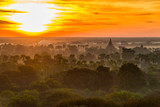 Fototapeta  - Ballonfahrt über Bagan