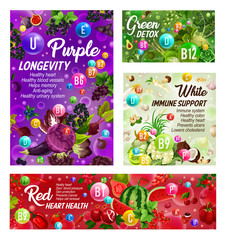 Wall Mural - Rainbow diet healthy nutrition vitamins