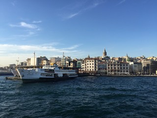 Wall Mural - Istanbul Bosphorus and City View