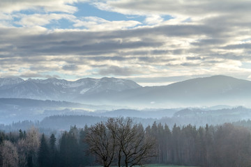 Poster - alpine scenery