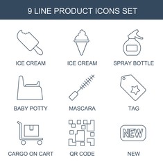 Sticker - product icons