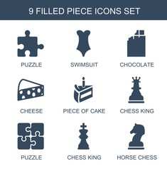Aufkleber - 9 piece icons