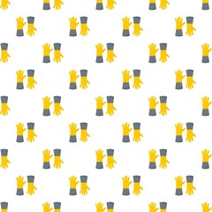 Poster - Farm gloves icon. Flat illustration of farm gloves vector icon for web design