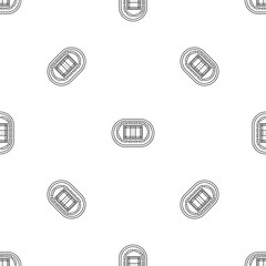 Poster - Top volleyball arena pattern seamless vector repeat geometric for any web design