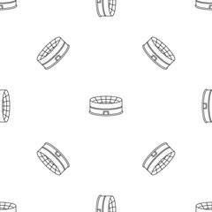 Poster - Soccer stadium pattern seamless vector repeat geometric for any web design