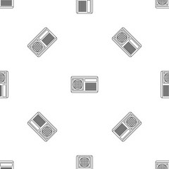 Poster - conditioner fan pattern seamless vector repeat geometric for any web design