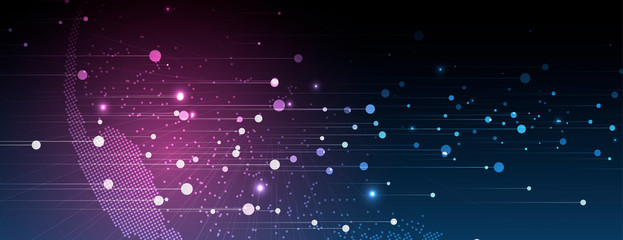 Conceptual technology illustration of artificial intelligence
