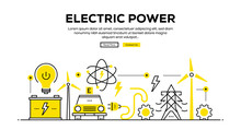 ELECTRIC POWER BANNER CONCEPT