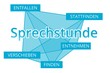 © Eigens - Sprechstunde - Begriffe verbinden, Farbe blau