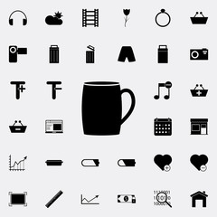 Aufkleber - tea cup icon. web icons universal set for web and mobile on white background
