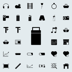 Poster - suitcase icon. web icons universal set for web and mobile on white background