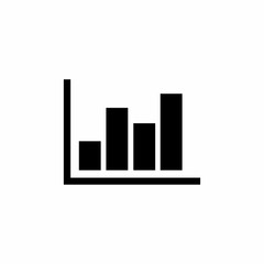 Poster - Growing graph, Finance, Infographic icon symbol vector