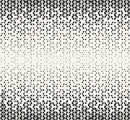 Mata magnetyczna Abstract geometric hipster fashion design print triangle pattern