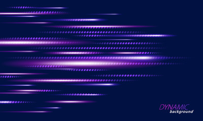 Wall Mural - Abstract motion dynamic background. Light and energy lines.