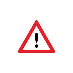 Poster - Hazard sign, Attention icon, Hazard warning attention sign vector