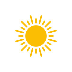 Poster - sun symbols vector icon
