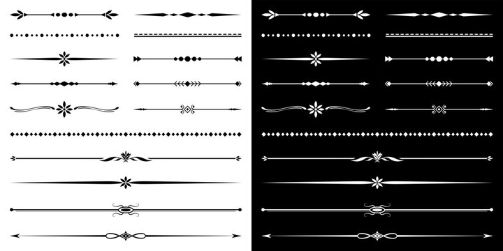 Ornamental Text Dividers
