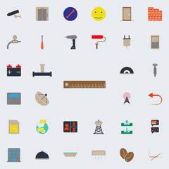 Aufkleber - colored no smoking sign icon. Web icons universal set for web and mobile
