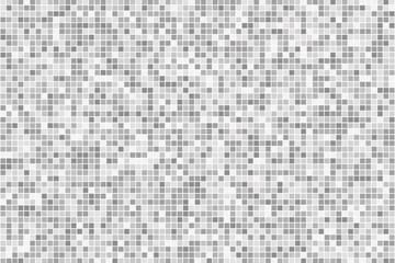 Fototapete - Abstract black and white background of dots.