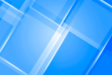 Poster - Abstract Blue Square Shape Background and Wallpaper, genetic theme