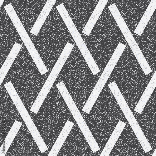 Small geometric texture of the treated stones and pebbles. Seamless pattern f...