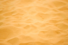 Yellow Sand Background Blurred