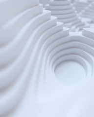 Poster - Geometry curve lines pattern