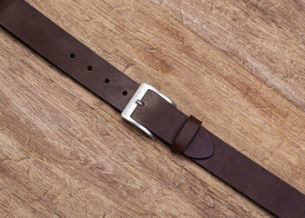 Stylish leather belt