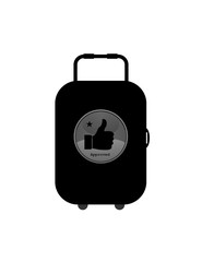 Sticker - Approuvé sur une valise