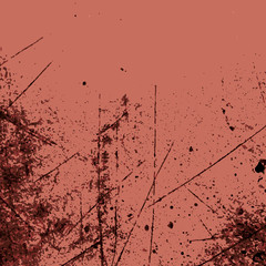 Wall Mural - distressed red texture