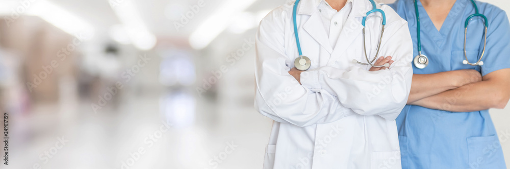 Medical Doctor And Surgical Team With Clinical Er Emergency