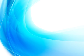 Poster - Abstract background smooth blue curve and blend 005