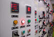 © Mr.B-king - Electrical switch gear at Low Voltage motor control center cabinet  in coal power plant. blurred for background.
