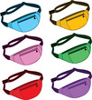 vector image fanny pack