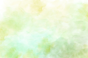 Wall Mural - green watercolor abstract background. watercolor green background. abstract green texture.