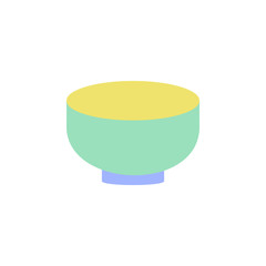 Poster - Kitchen, bowl icon. Element of kitchen accessories color icon. Premium quality graphic design icon. Signs and symbols collection icon for websites, web design, mobile app
