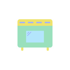 Poster - Kitchen, oven icon. Element of kitchen accessories color icon. Premium quality graphic design icon. Signs and symbols collection icon for websites, web design, mobile app