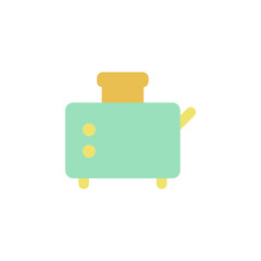 Poster - Kitchen, toaster icon. Element of kitchen accessories color icon. Premium quality graphic design icon. Signs and symbols collection icon for websites, web design, mobile app