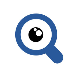 Poster - magnifying glass icon