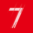 Number 7 Seven Symbol