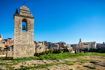 Wall Mural - Gravina in Puglia: ancient Madonna della Stella church. Apulia, Italy.