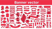 Banner Vector Icon Set 