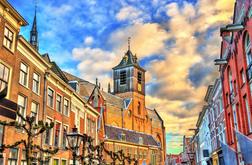 Hooglandse Kerk, a Gothic church in Leiden, the Netherlands