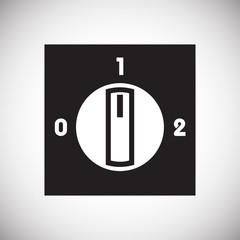 Fototapete - Electric ware icon on white background for graphic and web design, Modern simple vector sign. Internet concept. Trendy symbol for website design web button or mobile app