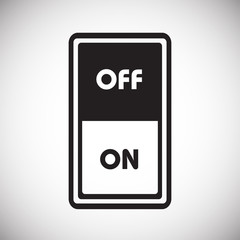 Fototapete - Electric ware icon on white background for graphic and web design, Modern simple vector sign. Internet concept. Trendy symbol for website design web button or mobile app