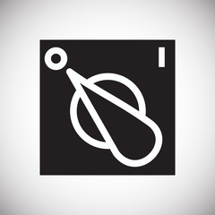 Fototapete - Electric ware icon on white background for graphic and web design, Modern simple vector sign. Internet concept. Trendy symbol for website design web button or mobile app